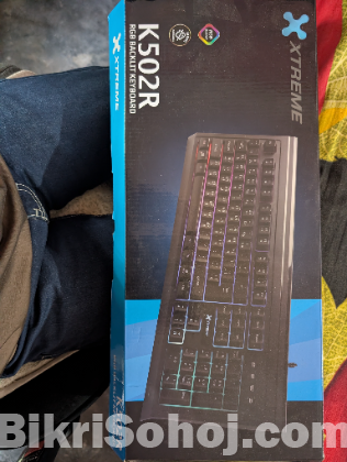 Xtreme K502R RGB gaming keyboard